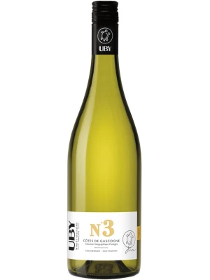 Вино Uby №3 Colombard-Sauvignon, Cotes de Gascogne IGP 2021, 0.75 л