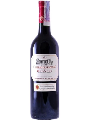 Вино Chateau des Leotins, Bordeaux AOC 0.75 л