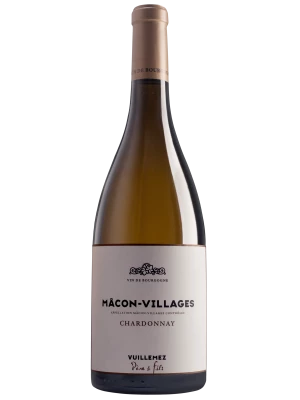 Вино Vuillemez Pere et Fils, Macon-Villages Chardonnay 2022, 0.75 л