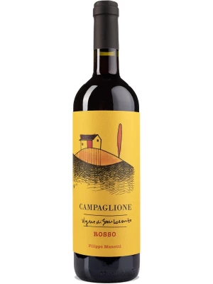 Вино Vigne di San Lorenzo, Campaglione Rosso 2022, 0.75 л
