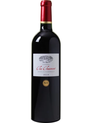 Вино Chateau Clos Chaumont Rouge, Cadillac Cotes de Bordeaux AOP 2014, 0.75 л