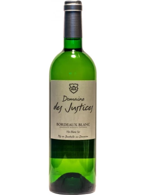 Вино Domaine des Justices Blanc, Bordeaux AOC 2016, 0.75 л