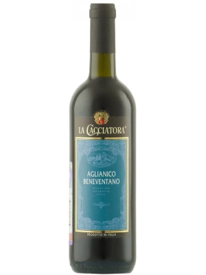 Вино La Cacciatora Aglianico, Beneventano IGT 2019, 0.75 л