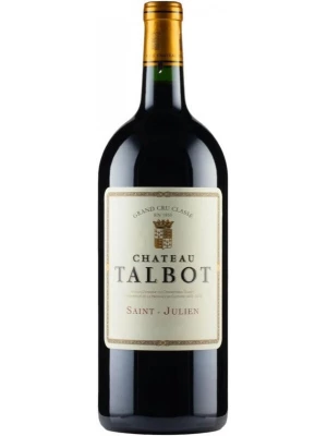 Вино Chateau Talbot, St-Julien AOC 4-me Grand Cru Classe 2021, 3 л