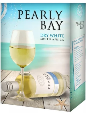 Вино KWV, Pearly Bay Dry White, bag-in-box 3 л
