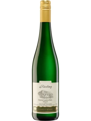 Вино Schmitt Sohne, Riesling Medium Dry, Landwein Rhein 2022, 0.75 л