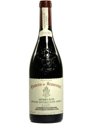 Вино Perrin et Fils, Chateau de Beaucastel Chateauneuf-du-Pape AOC 2006, 0.375 л
