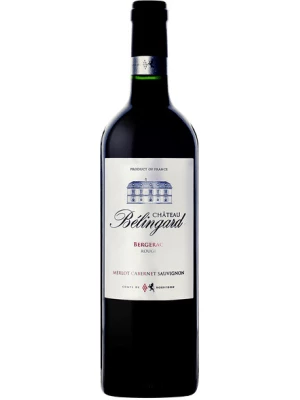 Вино Chateau Belingard Rouge, Bergerac AOC 2016, 0.75 л