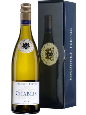 Вино Simonnet-Febvre, Chablis, gift box 2013, 0.75 л