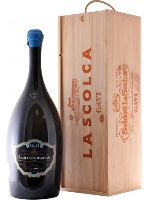 Вино La Scolca Gavi DOCG d'Antan, wooden box 2002, 3 л