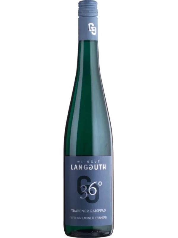 Ulrich Langguth, 36° Trabener Gaispfad Riesling Kabinett Feinherb