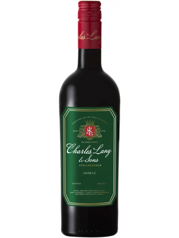 Charles S. Lang & Sons, Shiraz, Western Cape WO