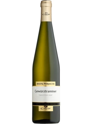 Вино Mastri Vernacoli Gewurztraminer, Trentino DOC 2016, 0.75 л