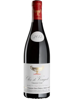 Вино Domaine Gros Frere et Soeur, Clos de Vougeot Grand Cru AOC 2017, 0.75 л