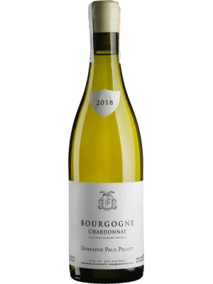 Вино Domaine Paul Pillot, Bourgogne Chardonnay AOC 2018, 0.75 л