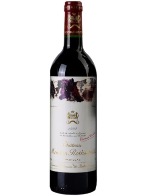 Вино Chateau Mouton Rothschild, Pauillac AOC Premier Grand Cru Classe 1992, 0.75 л