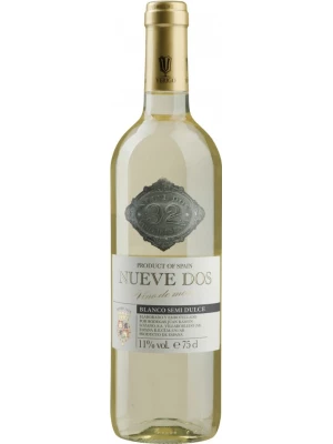Вино Bodegas Lozano, Nueve Dos Blanco Semidulce 0.75 л