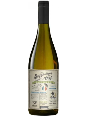 Вино Suggestion du Chef Sauvignon Blanc, Pays d'Oc IGP 2020, 0.75 л
