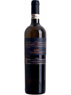 Вино Famiglia Marrone, Gavi DOCG del Comune di Gavi 2018, 0.75 л