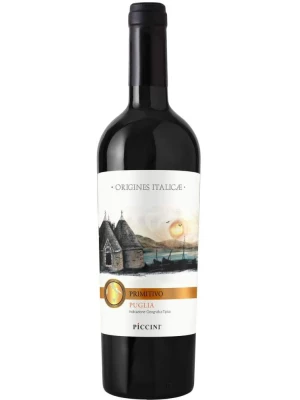 Вино Piccini, Origines Italicae Primitivo, Puglia IGT 2018, 0.75 л