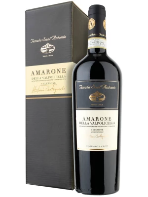 Вино Tenuta Sant'Antonio, Selezione Antonio Castagnedi, Amarone della Valpolicella DOC, gift box 2018, 0.375 л