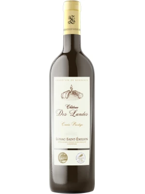 Вино Chateau des Landes, Cuvee Prestige, Lussac-Saint-Emilion AOC 2016, 1.5 л