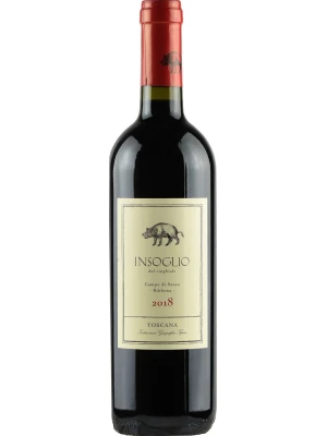 Вино Insoglio del Cinghiale, Toscana IGT 2018, 0.75 л