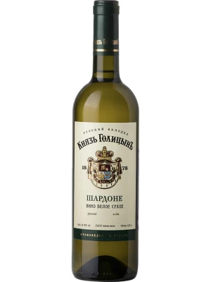Вино Князь Голицынъ Шардоне Сухое 0.75 л
