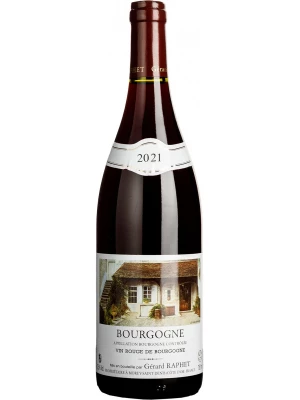 Вино Gerard Raphet, Bourgogne AOC Rouge 2021, 0.75 л