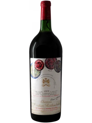 Вино Chateau Mouton Rothschild, Pauillac AOC Premier Grand Cru Classe 1978, 0.75 л