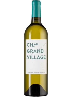 Вино Chateau Grand Village Blanc, Bordeaux AOC 2020, 0.75 л