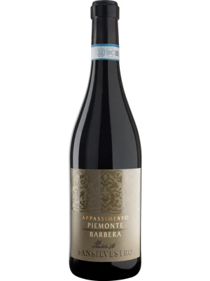Вино San Silvestro, Barbera Passito Appassimento, Piemonte DOC 2020, 0.75 л