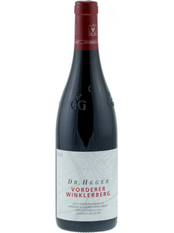 Weinhaus Heger, Ihringer Vorderer Winklerberg Spatburgunder GG