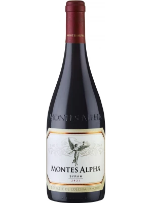 Вино Montes Alpha Syrah, Valle de Colchagua DO 2021, 0.75 л