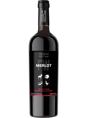 Вино Ochakovo, Food & Wine Merlot 0.75 л