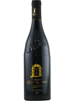 Вино Domaine Le Clos des Lumieres, Legende, Cotes du Rhone AOC 2018, 0.75 л
