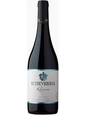 Вино Echeverria, Reserva Syrah 2017, 0.75 л