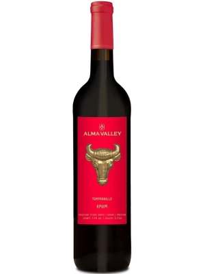 Вино Alma Valley Tempranillo 2021, 0.75 л