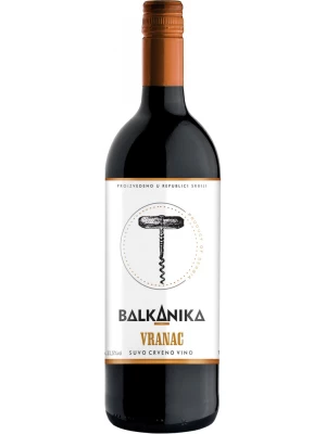 Вино Balkanika Vranac Suvo 1 л