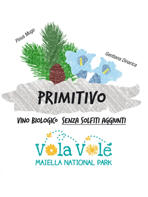 Cantina Orsogna, Vola Vole Maiella National Park Primitivo, Terre di Chieti IGP