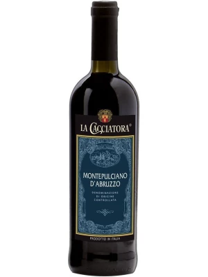 Вино La Cacciatora Montepulciano d'Abruzzo DOC 2018, 0.75 л