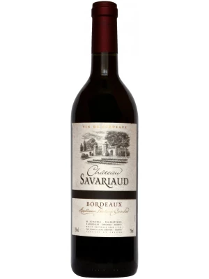Вино Chateau Savariaud, Bordeaux AOC 2010, 0.75 л