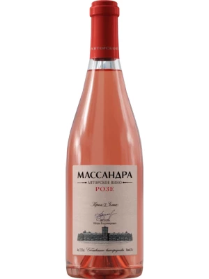 Вино Массандра, Авторское Вино Розе 0.75 л