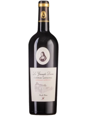 Вино La Grande Dame de Chateau de Lavagnac Bordeaux Superieur AOC 0.75 л