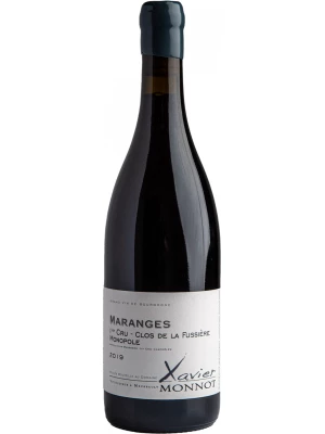 Вино Domaine Xavier Monnot, Maranges 1er Cru Clos de la Fussiere Monopole AOC 2019, 0.75 л