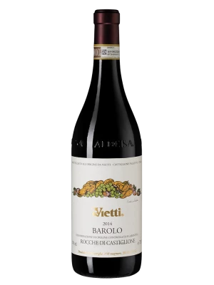 Вино Barolo Rocche di Castiglione, Италия Vietti 2014, 0.75 л