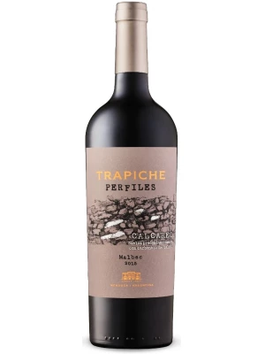 Вино Trapiche, Perfiles Calcareo Malbec 2015, 0.75 л