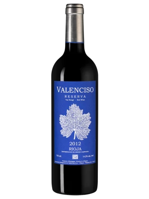 Вино Valenciso Reserva, Испания Compania Bodeguera de Valenciso 2012, 0.75 л