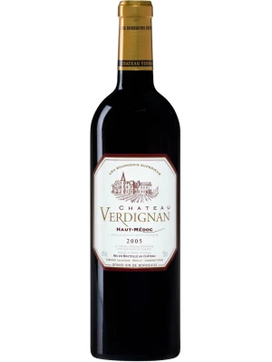 Вино Chateau Verdignan Cru Bourgeois, Haut-Medoc AOC 2005, 0.75 л