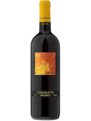 Вино Testamatta di Bibi Graetz, Casamatta Rosso, Toscana IGT 2020, 0.75 л